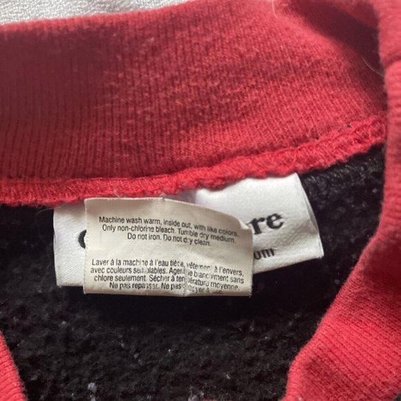 Country Store Womens Black Sweatshirt W/ Embroidered Cardinal & Pinecone Design - Picture 3 of 10